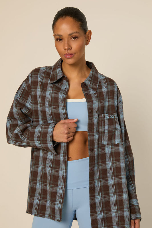 The Lola Club | Anne Shirt - Icey Blue