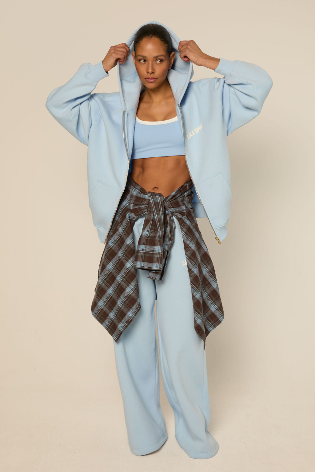 The Lola Club | Anne Shirt - Icey Blue