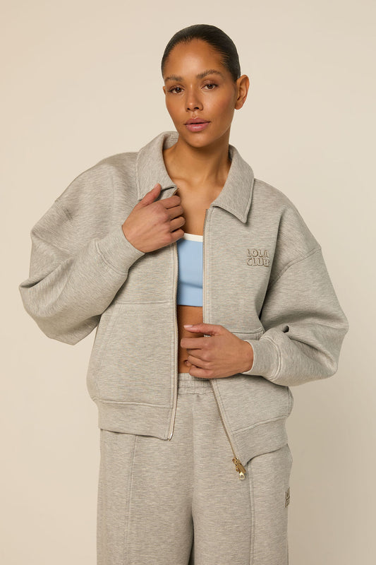 The Lola Club | Lois Pants - Grey Melange