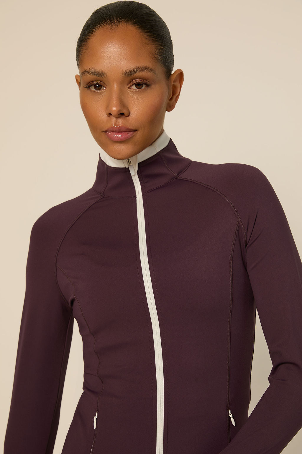 The Lola Club | Bruna Jacket - Mulberry Wine