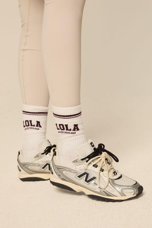 The Lola Club | Lola Socks - Mulberry Wine