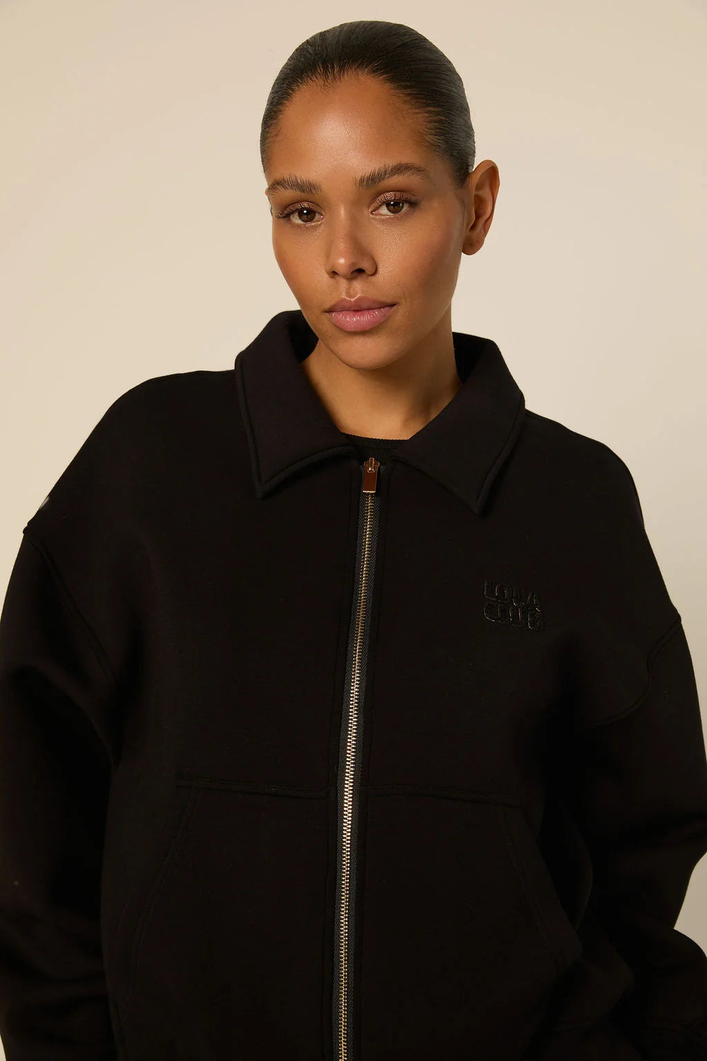 The Lola Club | Lois Zip Trough - Black