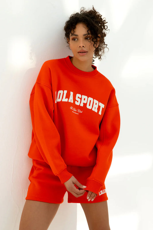 The Lola Club | Jane Sweater - Orange