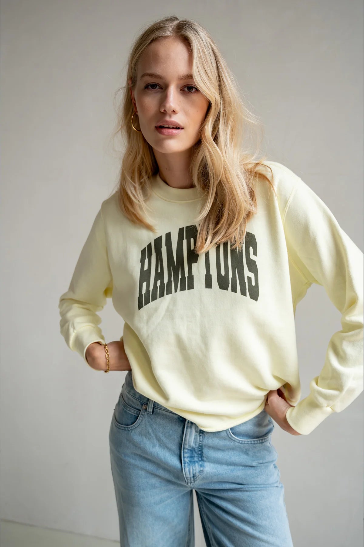 Penn & Ink | Sweater Print - Souffre/Algue (S25F1614)