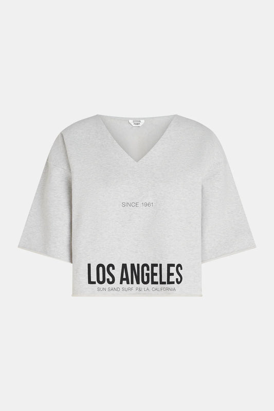 Penn & Ink | Sweater print - Grey/navy (S25F1651LTD)