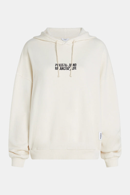 Penn & Ink | Hoodie Print - Ecru/Asphalt (S25T1174LTD)