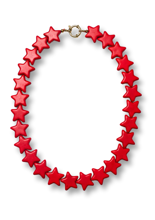 Bonnie Studios | Star Necklace - Red