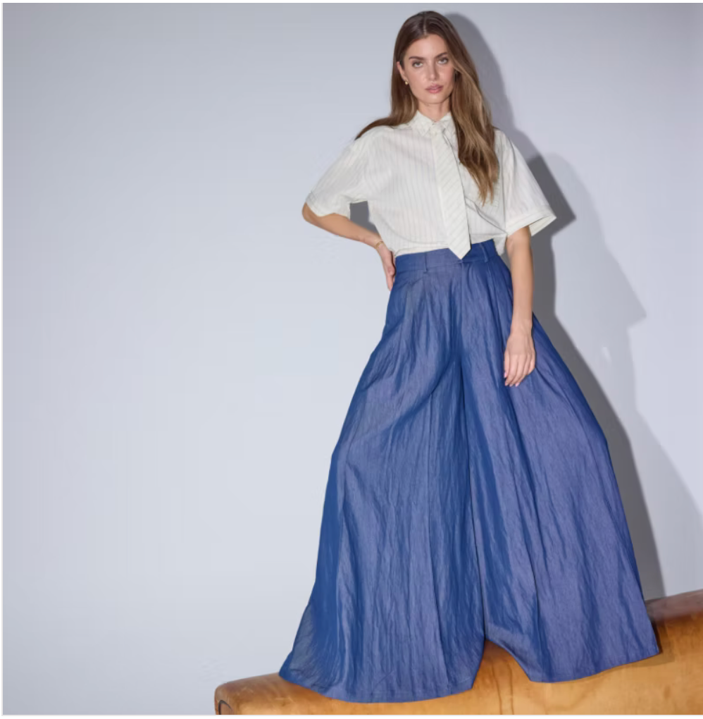 Co’Couture | Abiola Skirt LL Pant - Denim Blue (41125)
