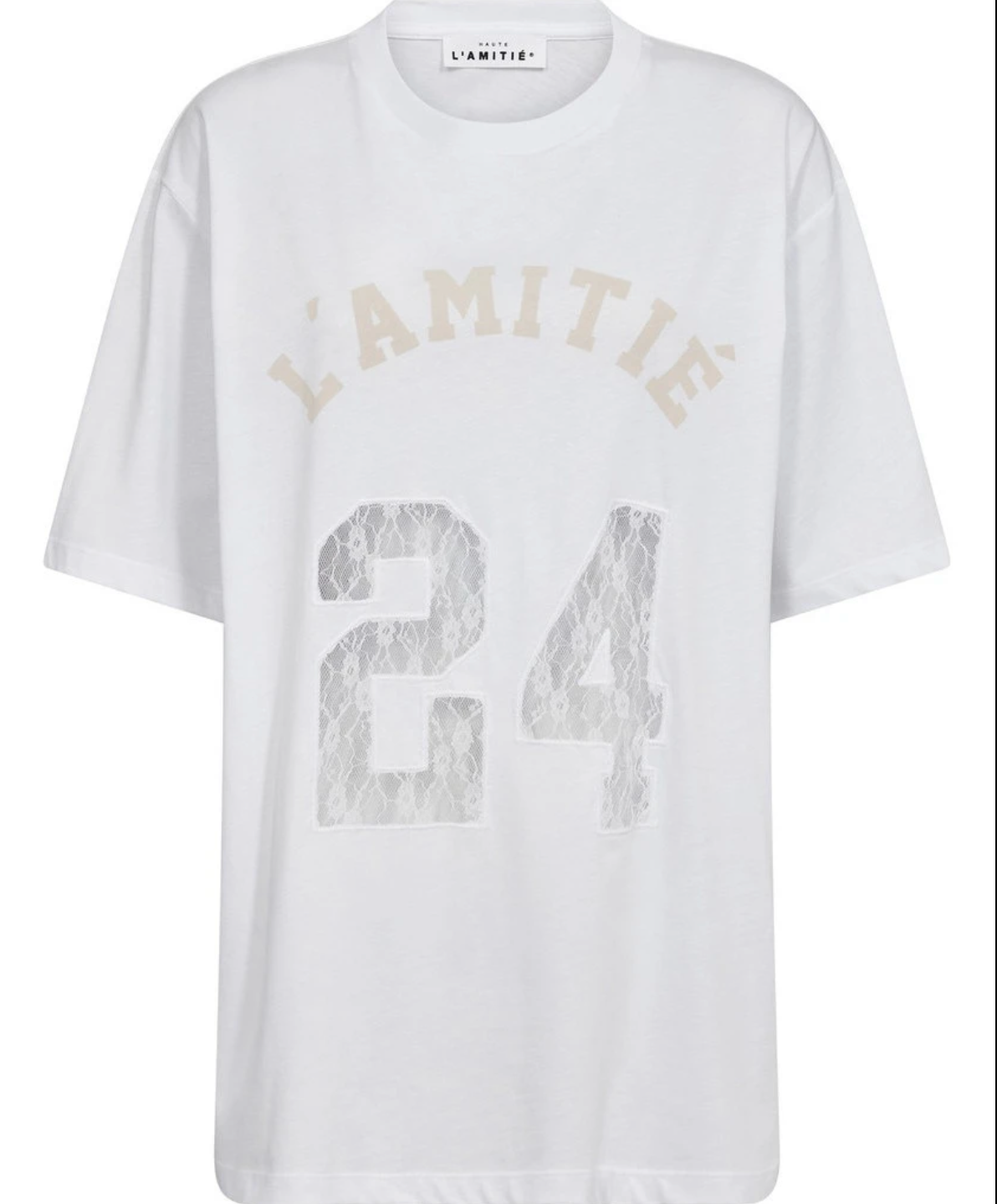Haute l'Amitié | 24 Lace Number Tee - (HL10534)