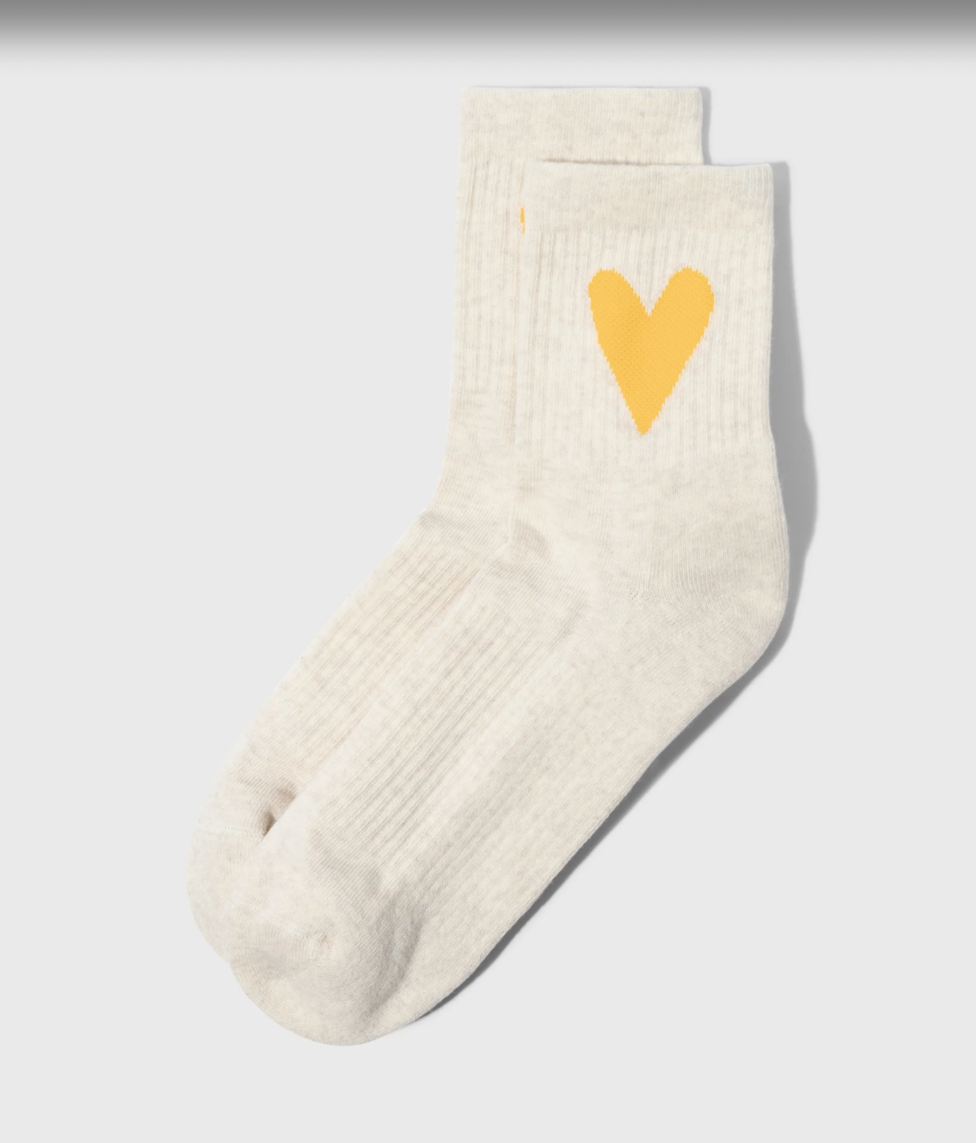 10Days | Heart Socks - Soft White (20 936 6202)