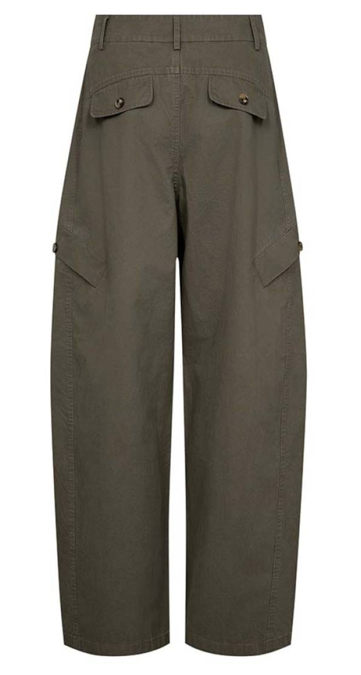 Co'couture | EvelynCC Barrel LL Pant (41083) Army
