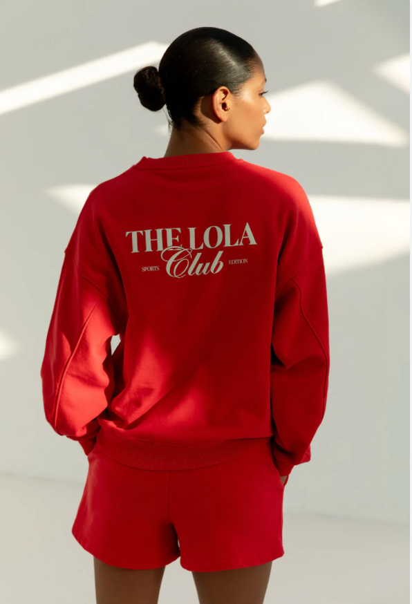 The Lola Club | Ruby Sweater - Red