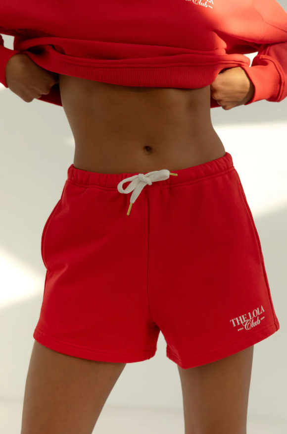 The Lola Club | Ruby Shorts - Red