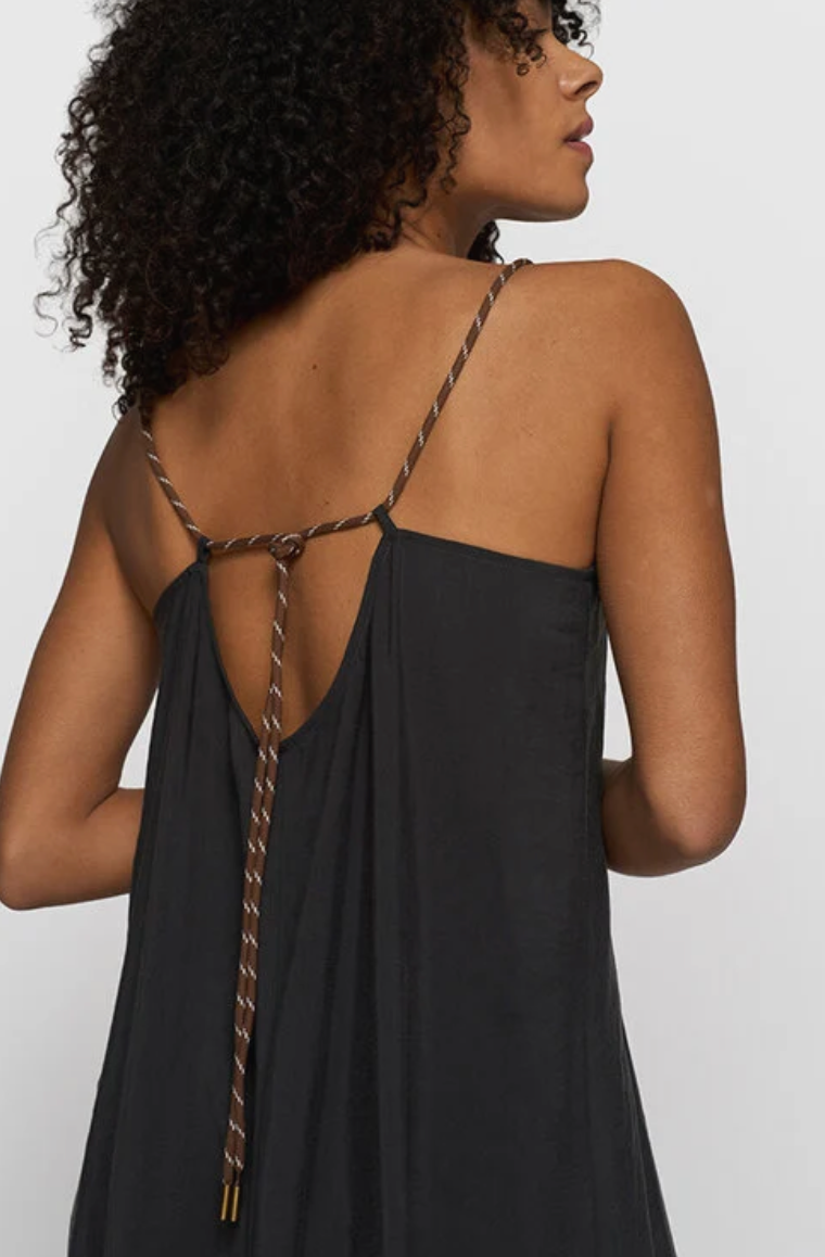 10Days | Strappy Dress Modal - 1021 Black (20 313 6202)