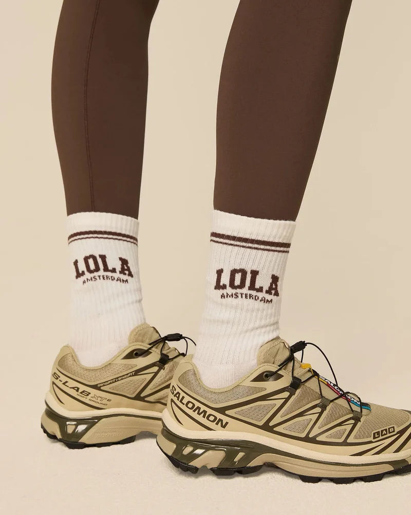 The Lola Club | Socks - Espresso