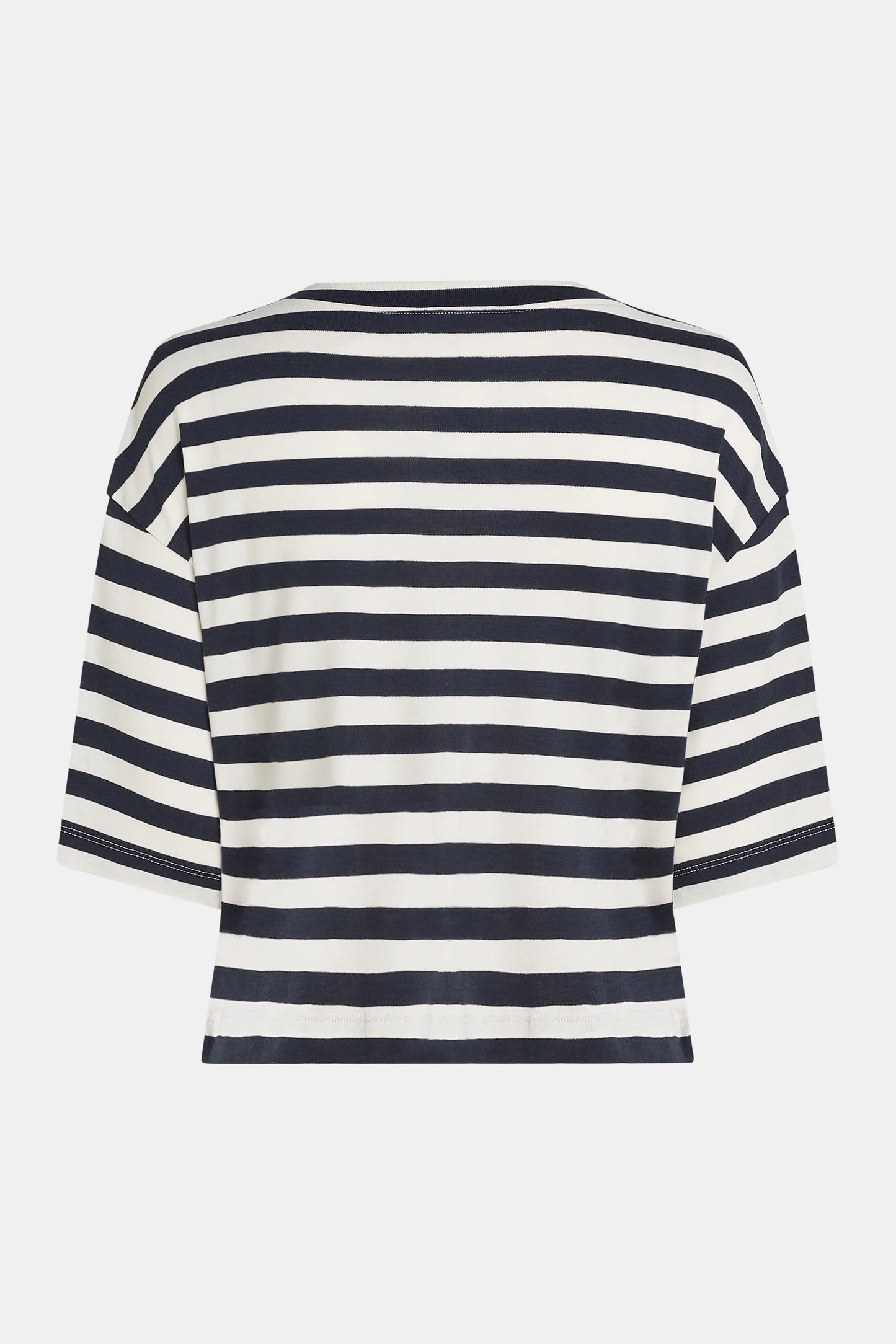 Penn&Ink | T-shirt Stripe - Navy/ecru
