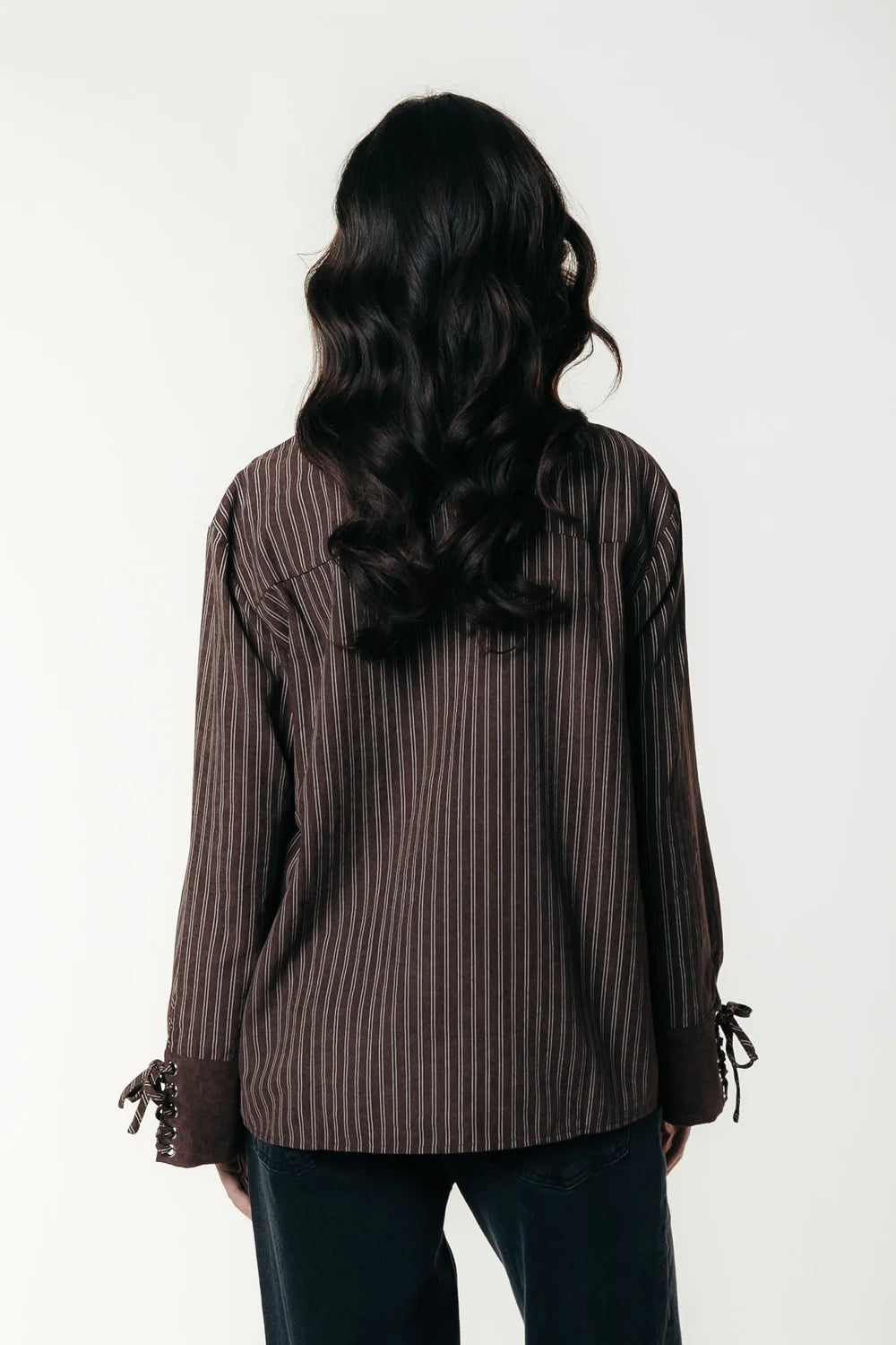 Colourful Rebel | Illy Striped Blouse - Brown (WB117169)