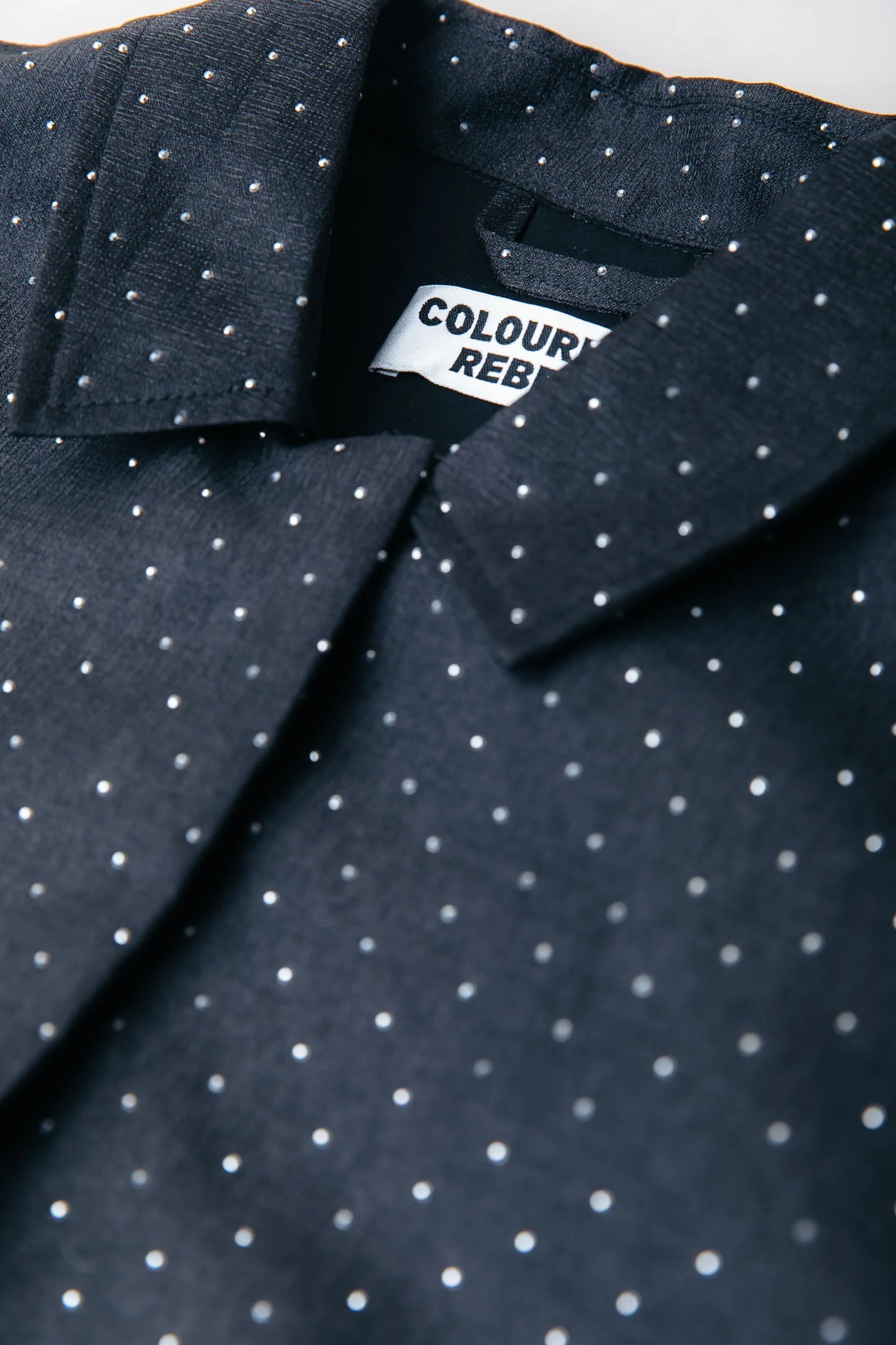 Colourful Rebel | Bente Studded Bomber Jacket - Black