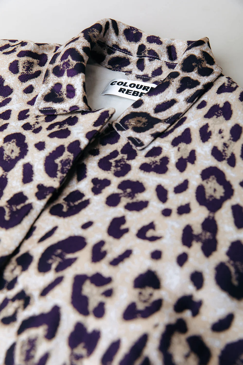 Colourful Rebel | Bente Leopard Bomber - Beige (WJ117131)
