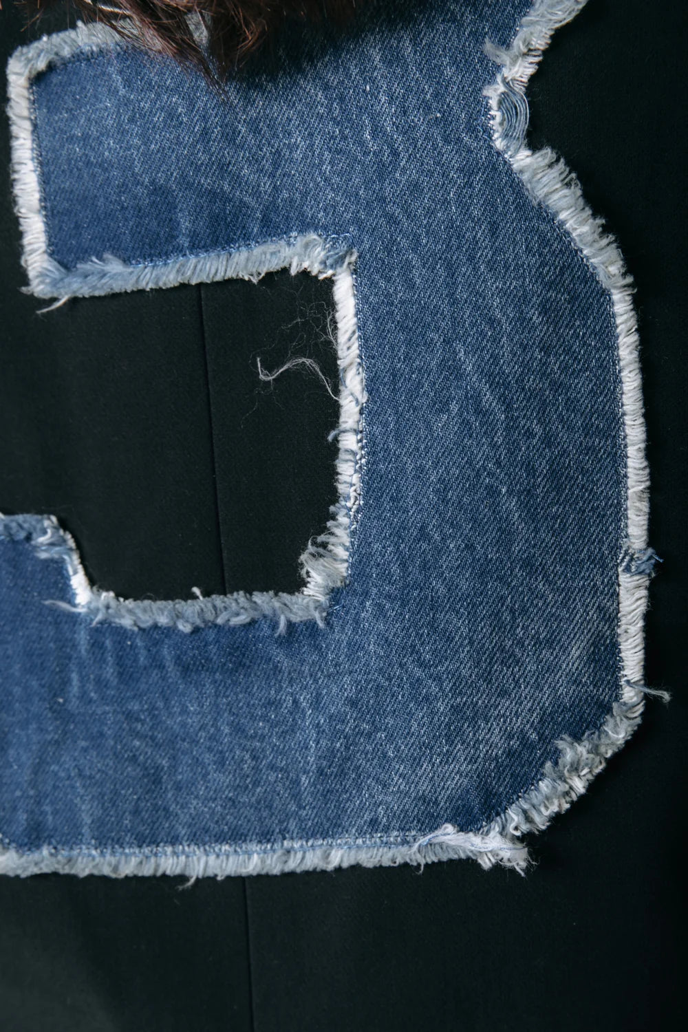 Colourful Rebel | Jesra Blazer Denim Patch - Black (WJ117194)