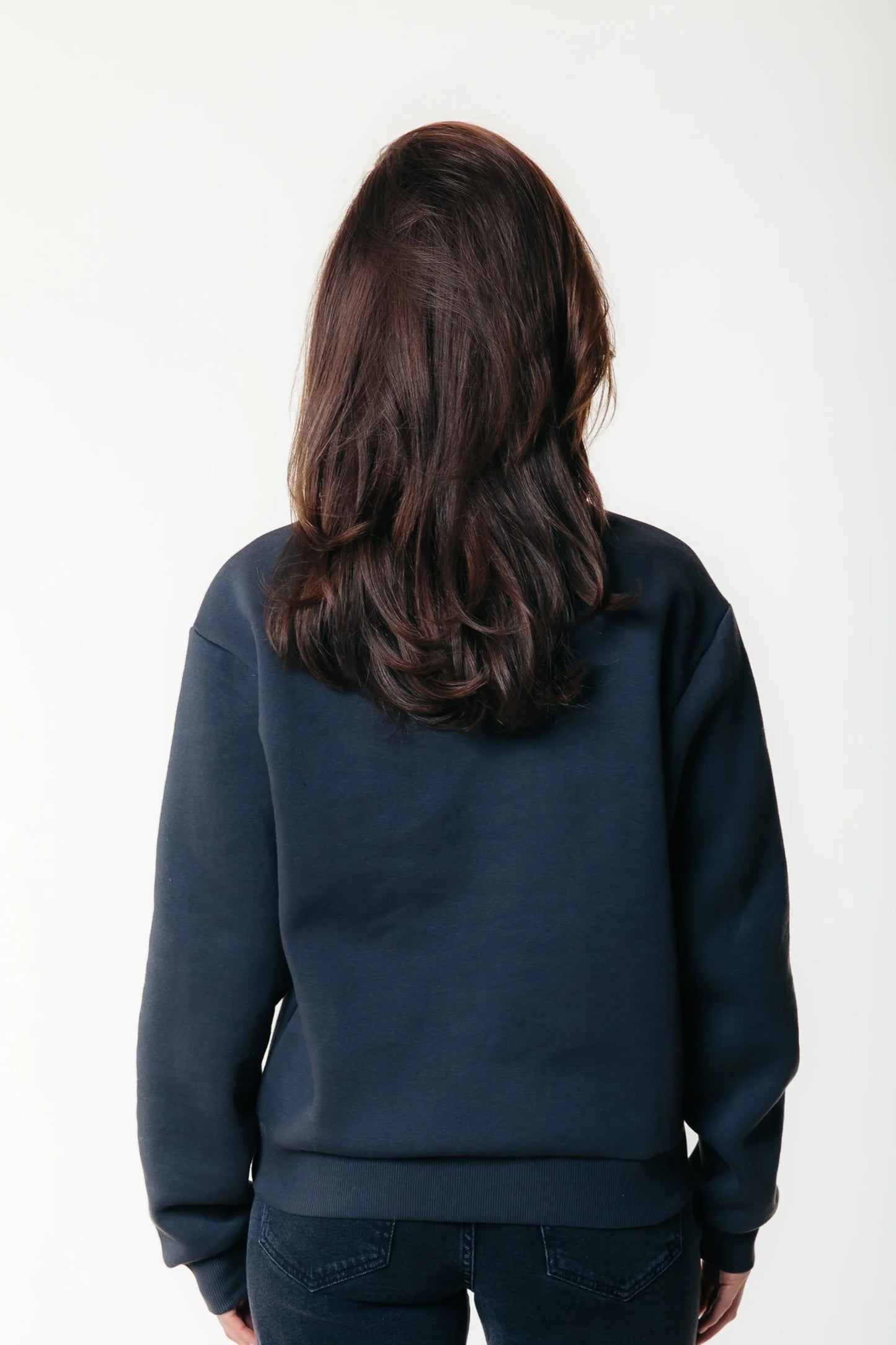 Coulourful Rebel | Collage Relaxed Sweat - Washed Black (WS417210)