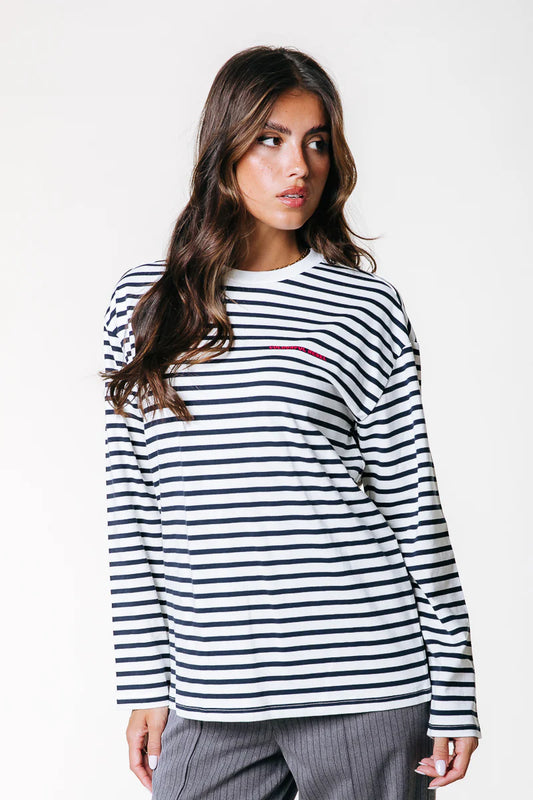 Colourful Rebel | Bold Logo Longsleeve - Off White (WT117084)