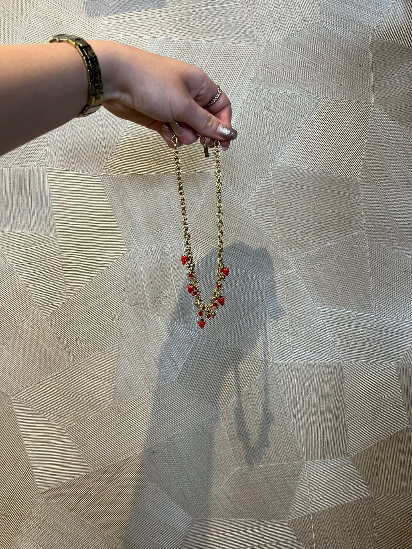 Fí | Ketting met aardbeien