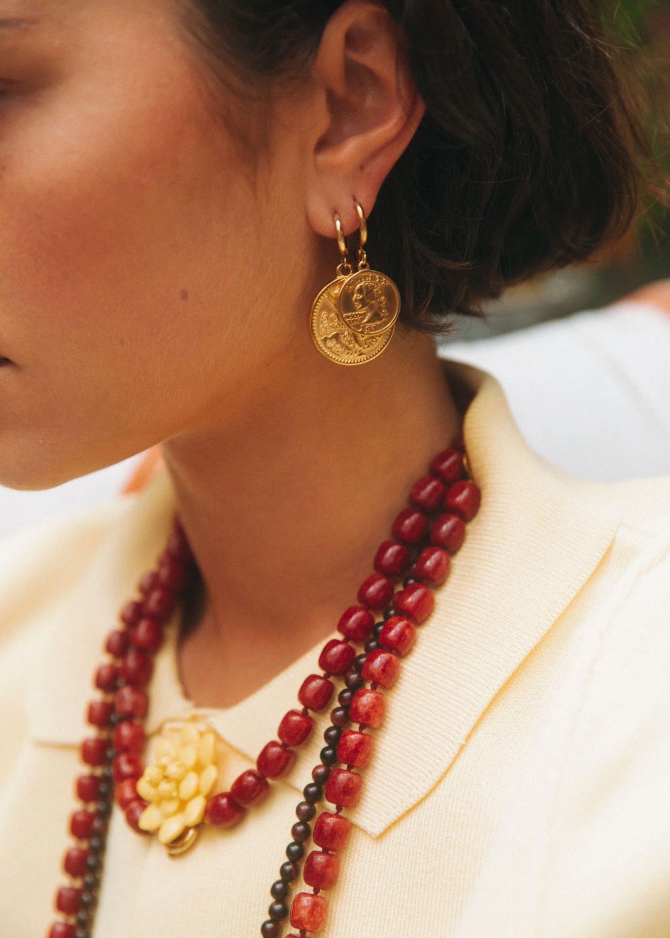 Bonnie Studios | William Necklace - Rood