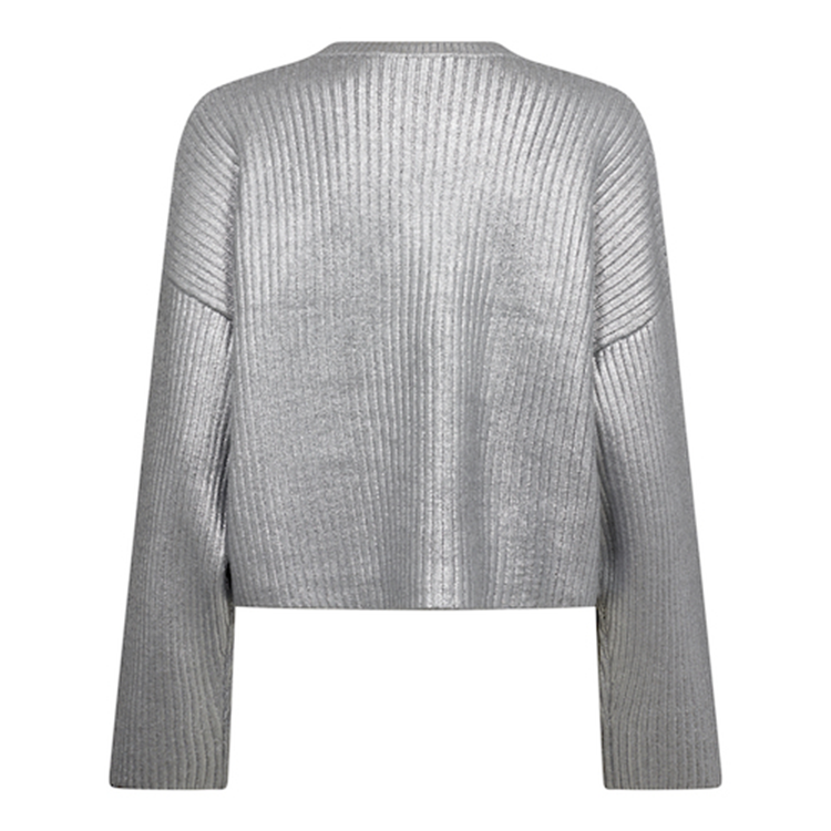Co'Couture | RowCC Foil Knit Silver | 32119
