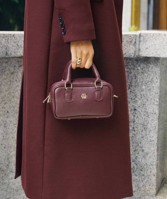 JOSH V | Amandine Bag - Burgundy