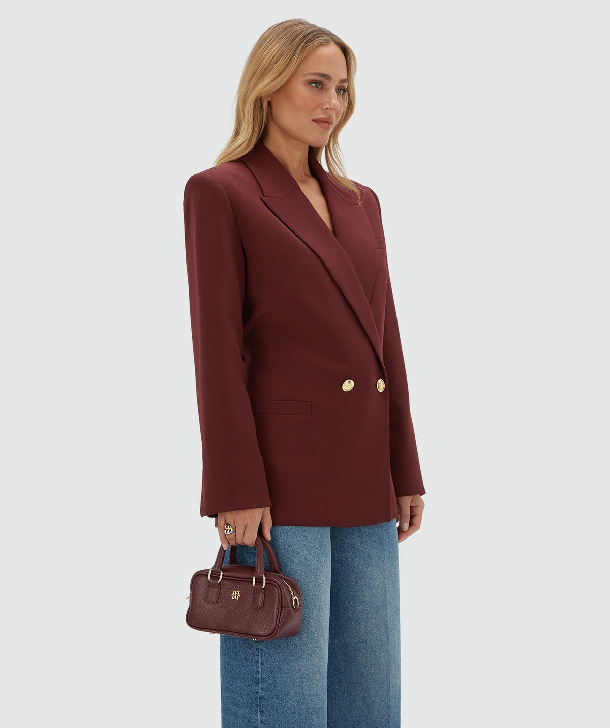 JOSH V | Amandine Bag - Burgundy