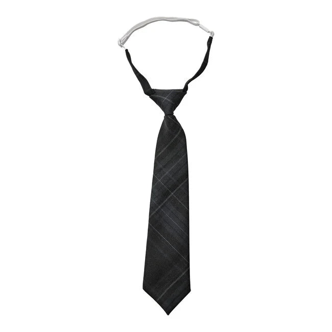 Co'Couture | MimaCC Check Tie - Dark Grey