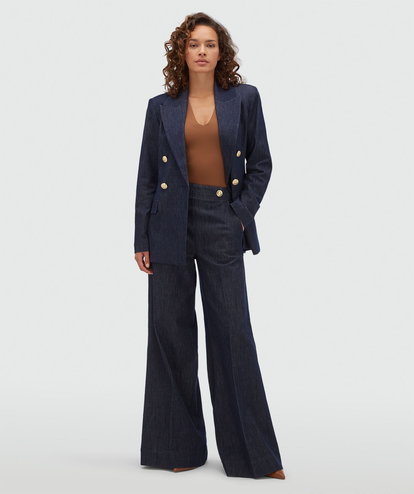 Josh V | Bluebell Fitted Blazer - Dark Blue (JV-2607-0312)
