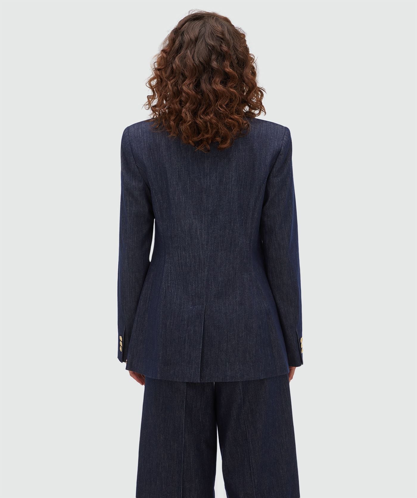 Josh V | Bluebell Fitted Blazer - Dark Blue (JV-2607-0312)