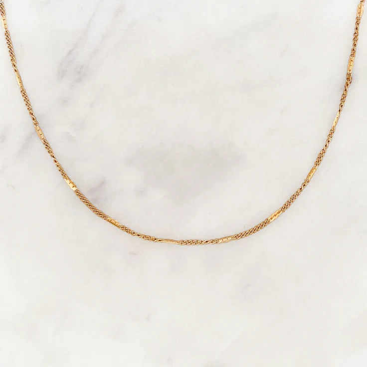 ByNouck | Base Fine Signet Ketting