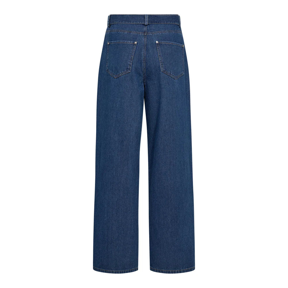 Co'couture | KimmyCC Belt LL Jeans - Dark Denim (41032)