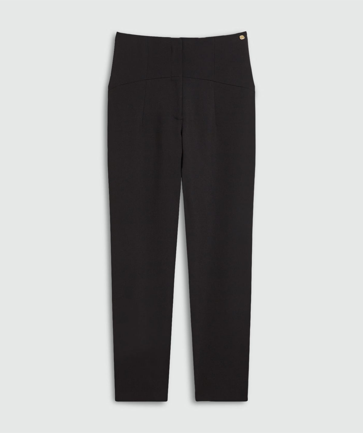 JOSH V | Clovis High Waisted Skinny Pantalon - Black