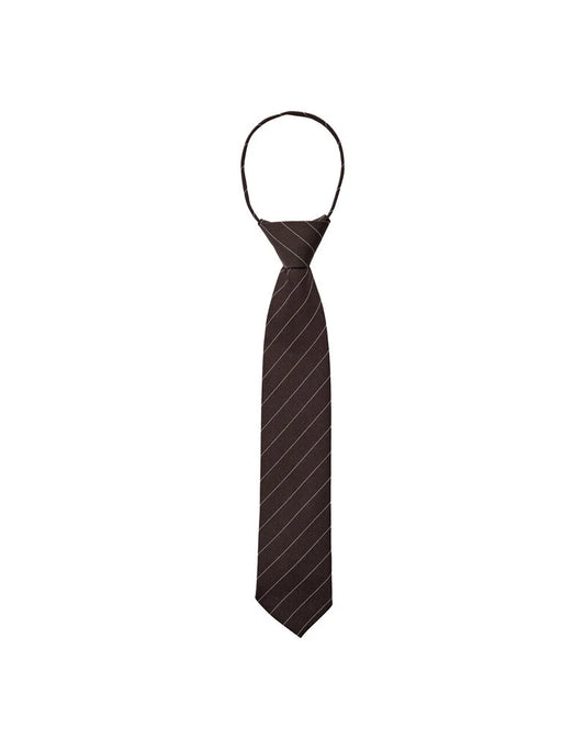 Co'couture | NemoCC Stripe Tie - Dark Brown (39064)