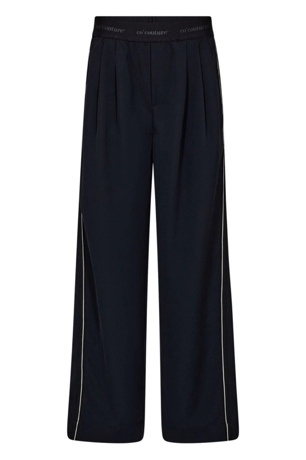Co'couture | AminaCC Split Panel LL Pant - Navy (41027)