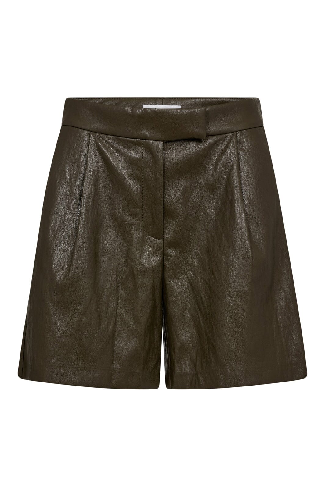 Co'couture | GittCC Pleat Shorts - Army (41070)