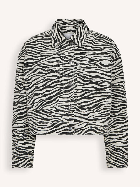 Co'Couture | ZionCC Zebra Crop Jacket