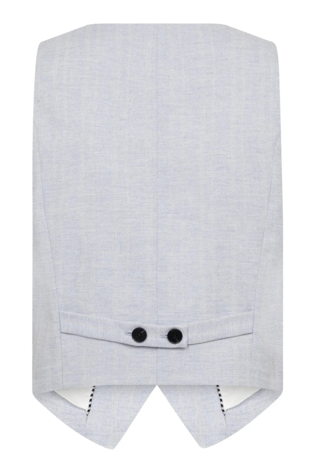 Co'Couture | LisaCC Linen Tailor Vest - Light Blue