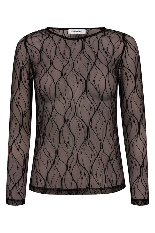 Co'couture | MercyCC Mesh O-Blouse