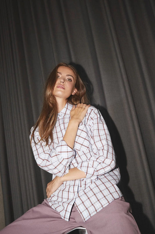 Co'couture | MileyCC Oversize Shirt - Pale Blue (45036)