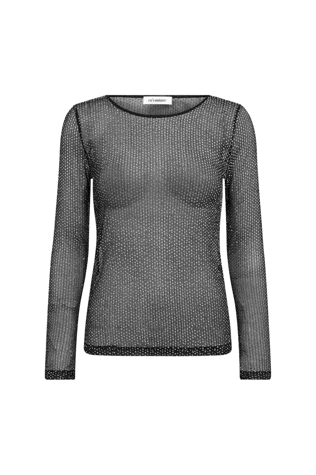 Co'Couture | NasoCC Sequin Blouse - Black