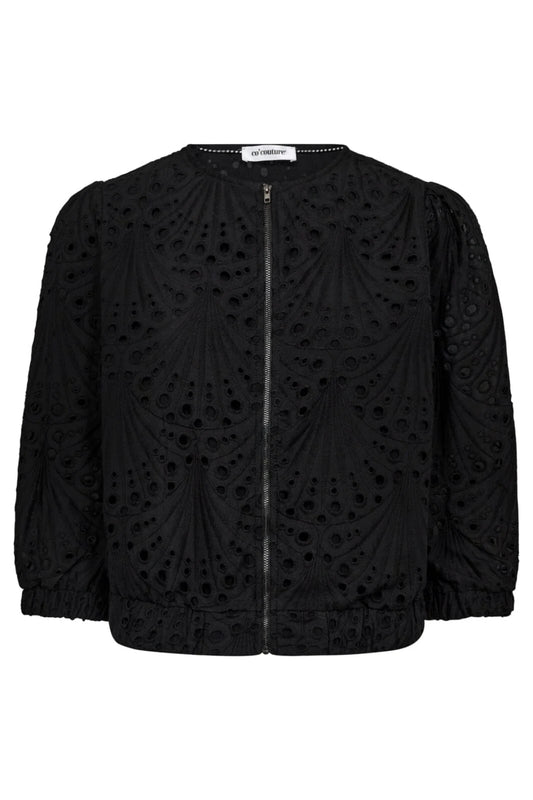 Co'Couture | NayaCC Anglaise Jacket - Black