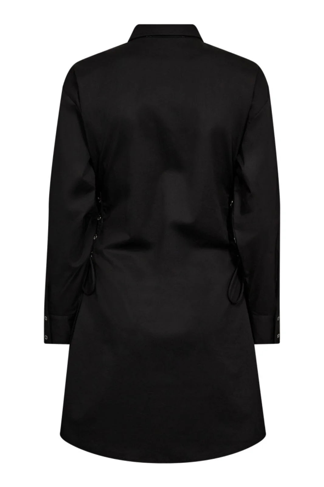 Co'couture | PoppyCC Eyelet Tie Shirt Dress - Black (36525)