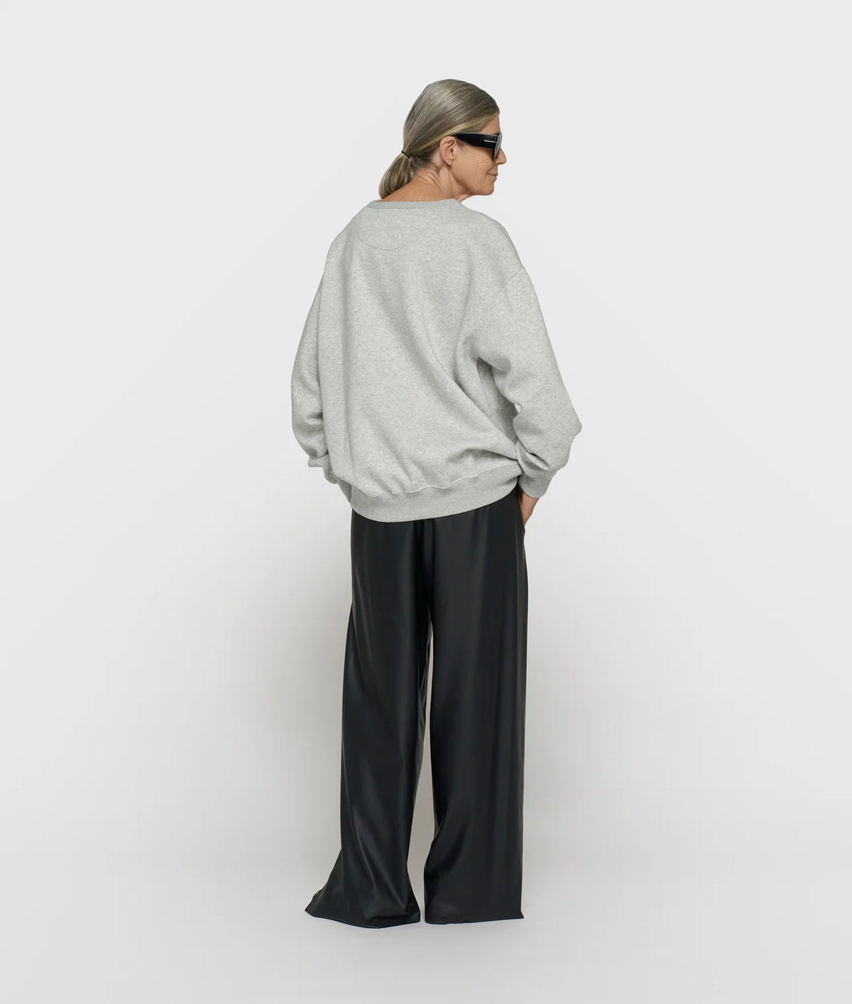 10DAYS | Statement Sweater Logo - Light Grey