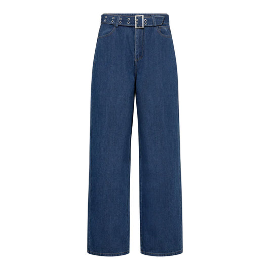 Co'couture | KimmyCC Belt LL Jeans - Dark Denim (41032)