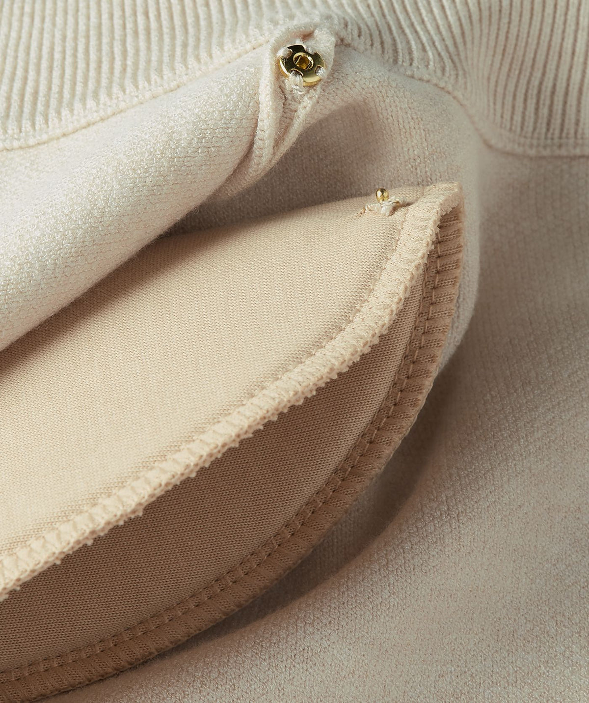 JOSH V | Fliss Regular Fit Vest - Light Ecru
